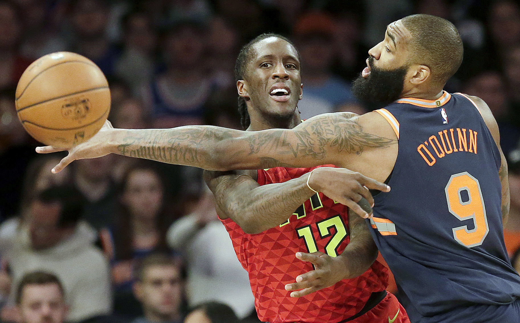 Hawks Knicks Basketball